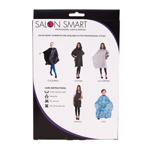 Salon Smart Fleur De Skull Protective Apron Box Back