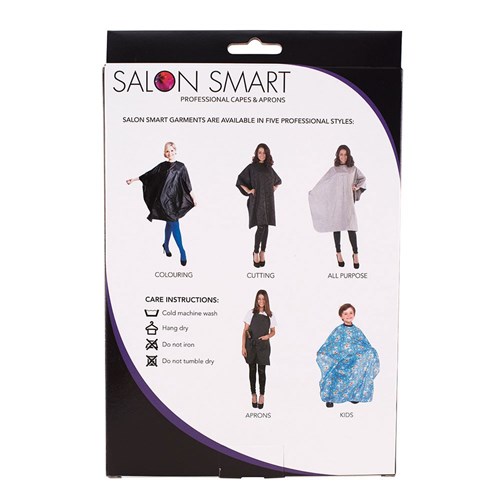 Salon Smart Big Daddy Cool Cutting Cape White Box Back