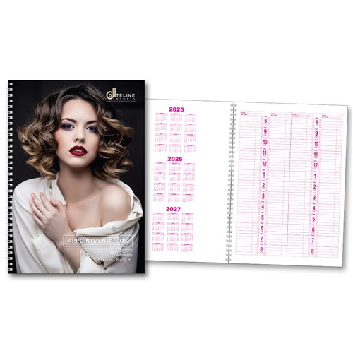 Dateline Professional 4 Column Appointment Book