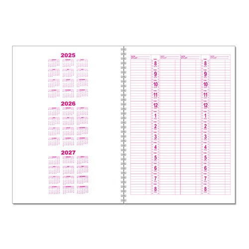 Dateline Professional 4 Column Appointment Book