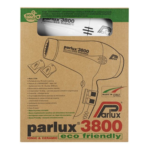 Parlux 3800 Ionic Ceramic Hair Dryer White