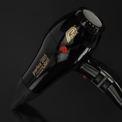 Parlux 385 Power Light Ceramic Ionic Hair Dryer Black