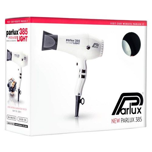 Parlux 385 Power Light Ceramic Ionic Hair Dryer Silver