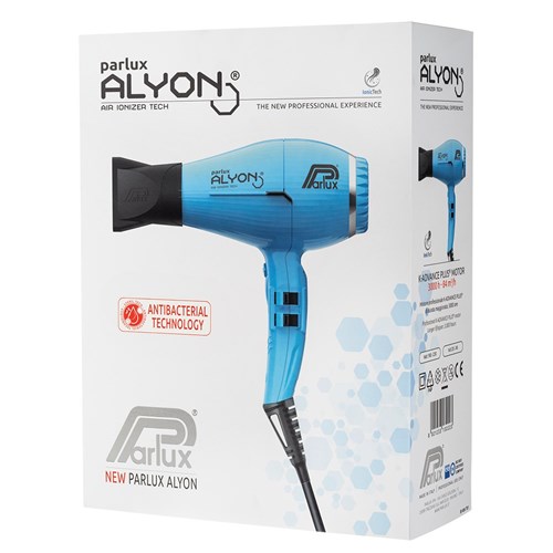 Parlux Alyon Air Ionizer Tech Hair Dryer Blue