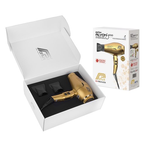 Parlux Alyon Air Ionizer Tech Hair Dryer Gold