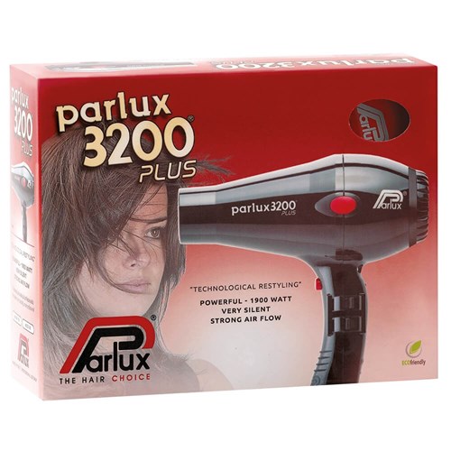 Parlux 3200 Plus Hair Dryer Black