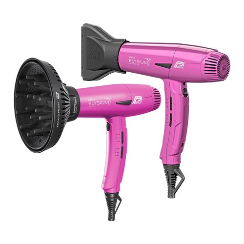 Parlux Elysium Hair Dryer and Diffuser Fuchsia