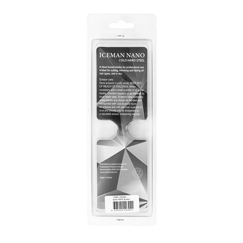 Iceman Nano 6” Hairdressing Scissors Matte Black