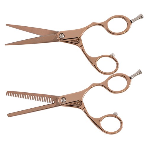 Iceman Rose Gold 5.5” Hairdressing Scissors