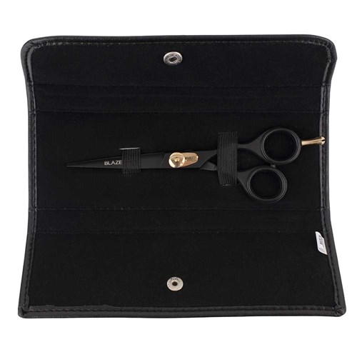 Iceman Blaze 6” Black Offset Hairdressing Scissors