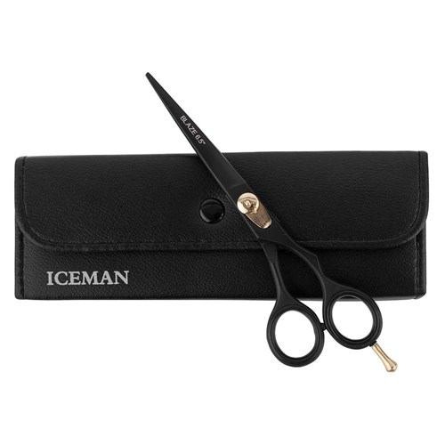 Iceman Blaze 6.5” Black Offset Hairdressing Scissors