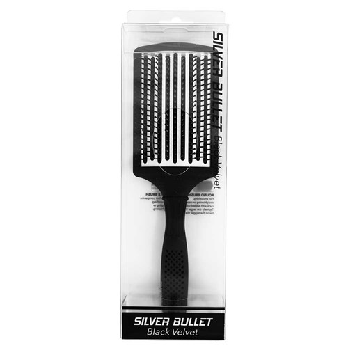 Silver Bullet Bulk Buy Black Velvet Paddle Brush 3pk