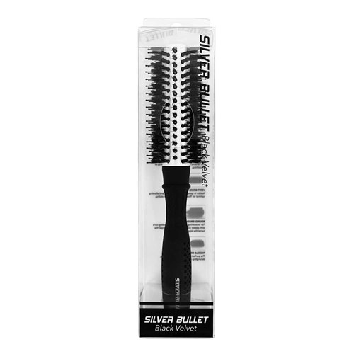 Silver Bullet Bulk Buy Black Velvet Round Brush Medium 3pk