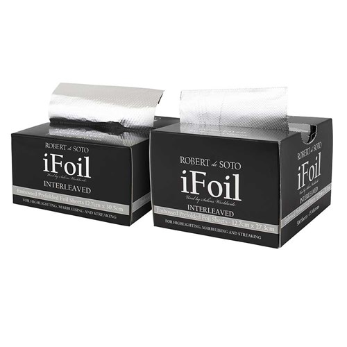 Robert de Soto iFoil Bulk Buy Pop Up Silver Foil 18 Micron 3pk