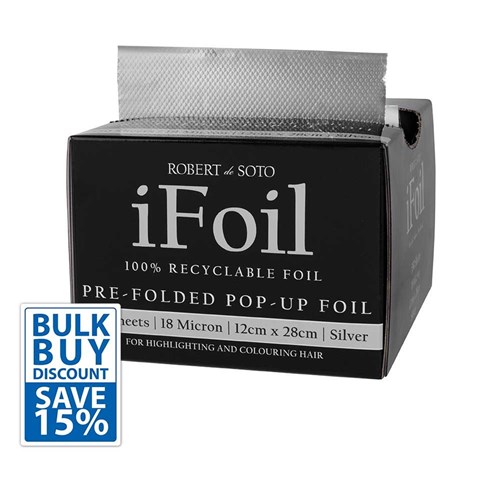 Robert de Soto iFoil Bulk Buy Pop Up Pre Folded Silver Foil 3pk