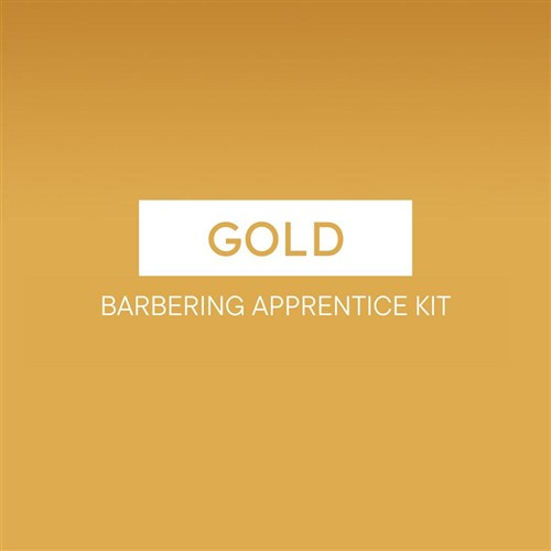 Dateline Professional Barbering Apprentice Kit Gold