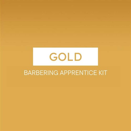 Dateline Professional Barbering Apprentice Kit Gold