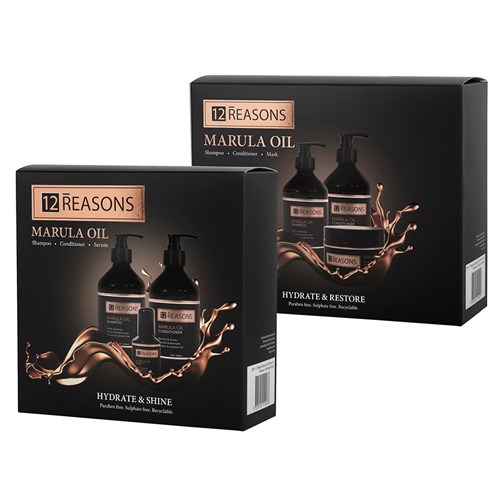 12Reasons Marula Oil Shine Pack
