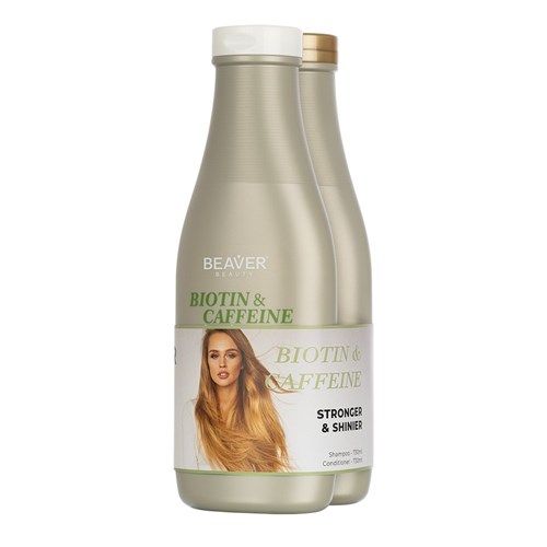 Beaver Biotin and Caffeine Thickening Duo