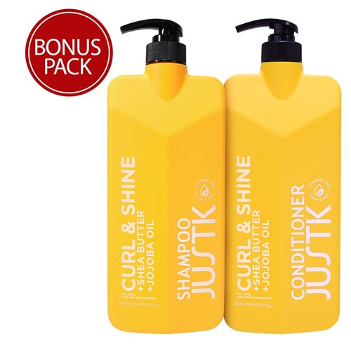 JustK Curl and Shine Duo 1L