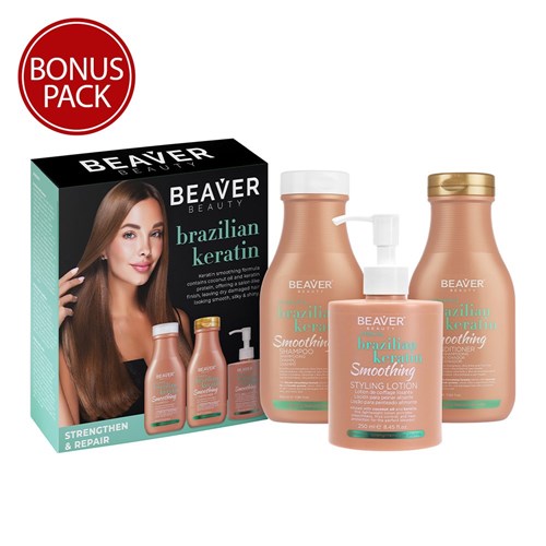 Beaver Brazilian Keratin Smoothing Pack