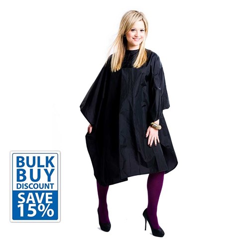 Salon Smart Bulk Buy Tint Me Colouring Cape Black 3pk 