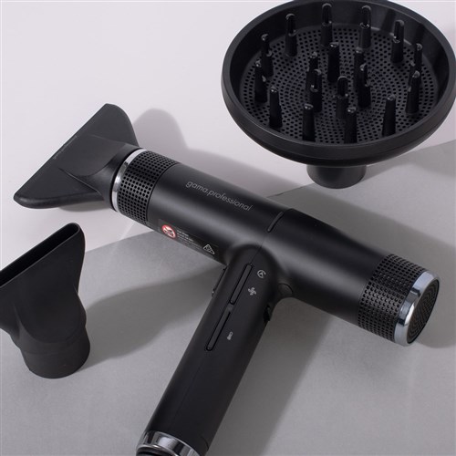 iQ Perfetto Hair Dryer Wide Nozzle Black