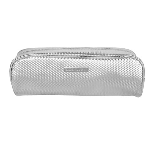 Silver Bullet Heat Resistant Bag for Hairstyling Tools Silver