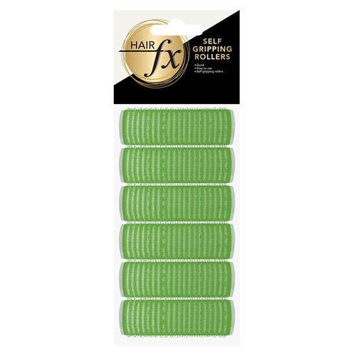 Hair FX Self Gripping 21mm Hair Rollers, 6pk