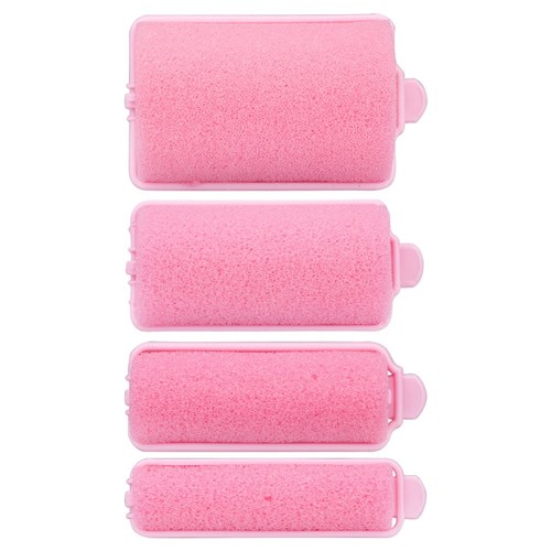 Hair FX Foam Rollers, Large  -12pk