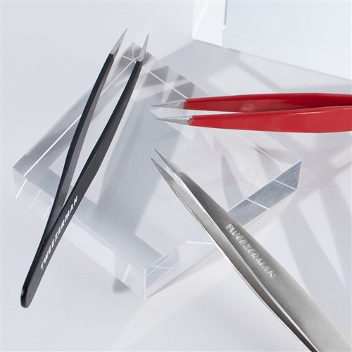 Tweezerman Point Tweezer Red