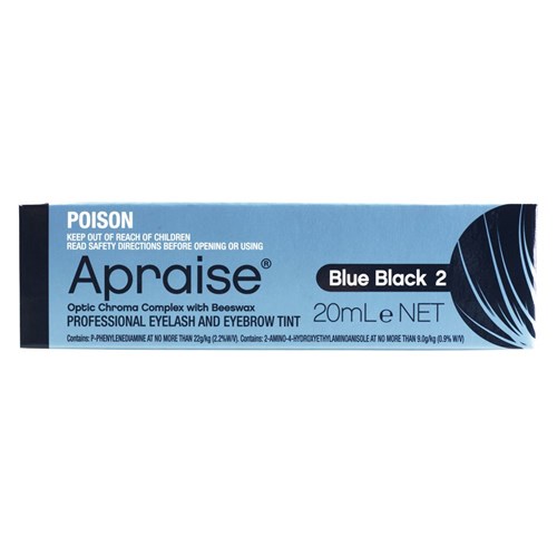 Apraise Eyelash and Eyebrow Tint Blue Black