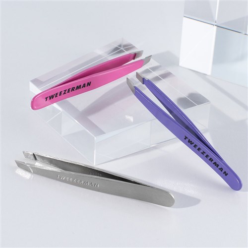 Tweezerman Mini Slant Tweezer Lavender