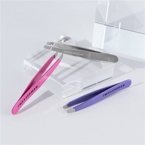 Tweezerman Mini Slant Tweezer Lavender