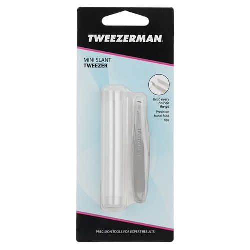 Tweezerman Mini Slant Tweezer Stainless Steel