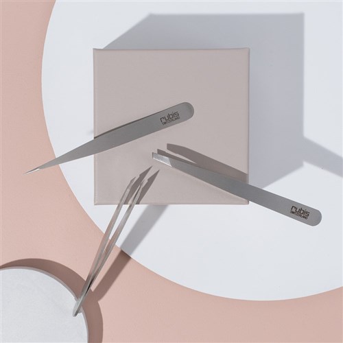 Rubis Slant Tweezer Stainless Steel