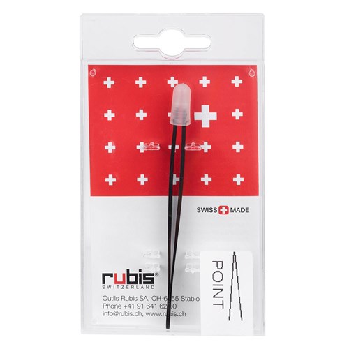 Rubis Point Tweezer Black