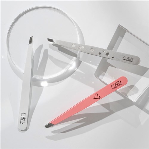 Rubis Slant Tweezer White