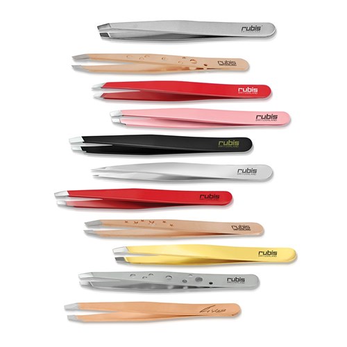 Rubis Slant Tweezer Yellow