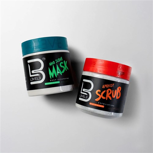 L3VEL3 Mud Facial Scrub