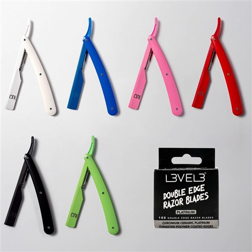 L3VEL3 Milly Blade Razor Holder Pink