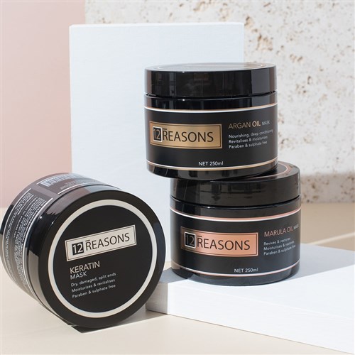 12Reasons Argan Oil Hair Group Image