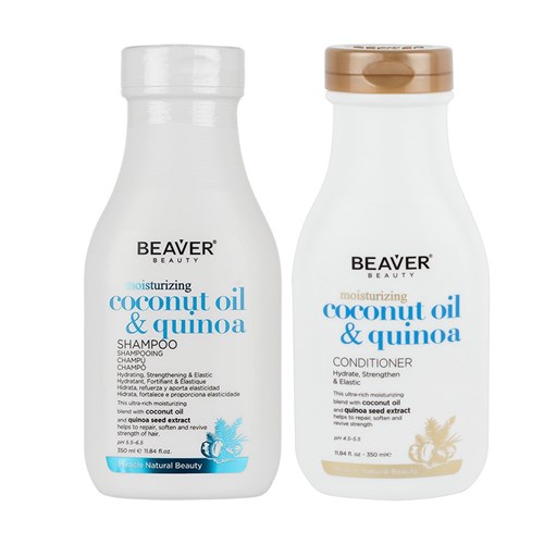 Beaver Coconut Oil And Quinoa Moisturising Shampoo