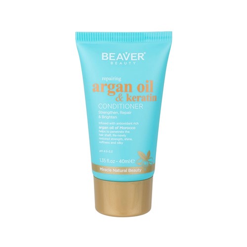 Beaver Argan Oil Keratin Repairing Conditioner 40ml