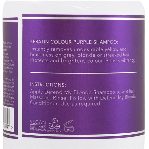 Keratin Colour Defend My Blonde Shampoo