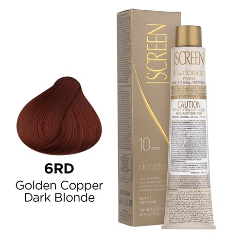 Screen 10 Min Dorado Colour 6RD Golden Copper Dark Blonde