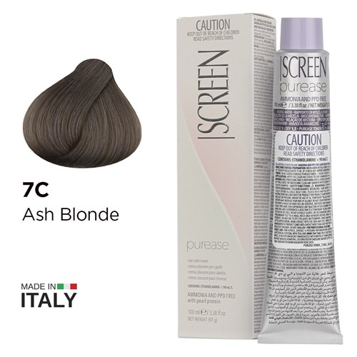 Screen Purease Colour 7C Ash Blonde