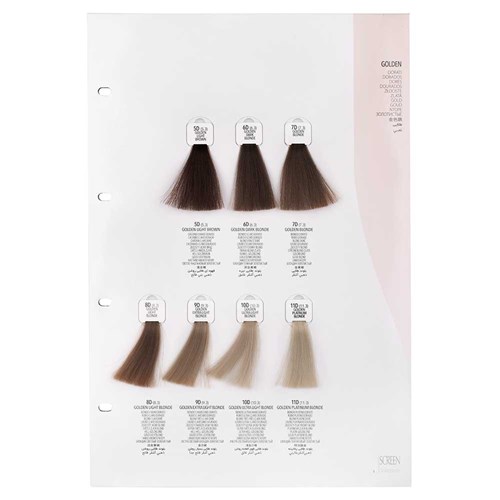 Screen Purease Colour 10D Golden Ultra Light Blonde