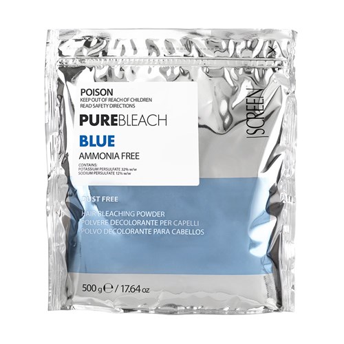 Screen Pure Ammonia Free Hair Bleach Blue