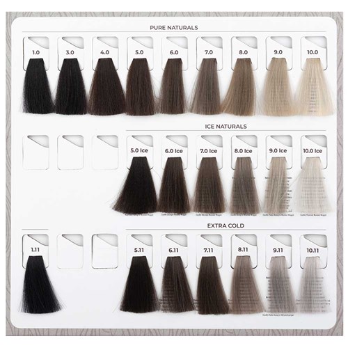 Echos Color Vegan Hair Colour 1.0 Black